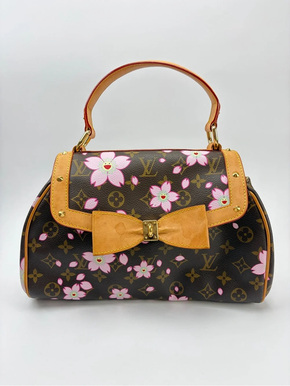 Louis Vuitton Louis Vuitton Takashi Murakami Cherry Blossom Sac Retro PM